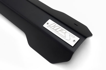 HPS Performance Products HPS Pulley Belt Cover Aluminum, 2013-2019 Subaru Legacy 2.5L Non Turbo, 71-101
