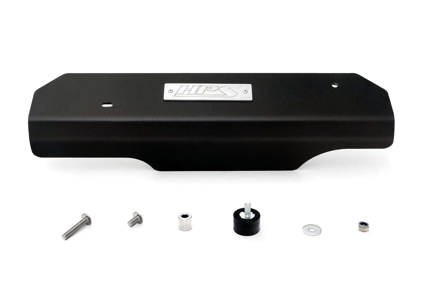 HPS Performance HPS Pulley Belt Cover Aluminum, 2015-2021 Subaru WRX 2.0L Turbo, 71-102