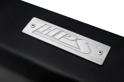 HPS Performance HPS Pulley Belt Cover Aluminum, 2015-2021 Subaru WRX 2.0L Turbo, 71-102