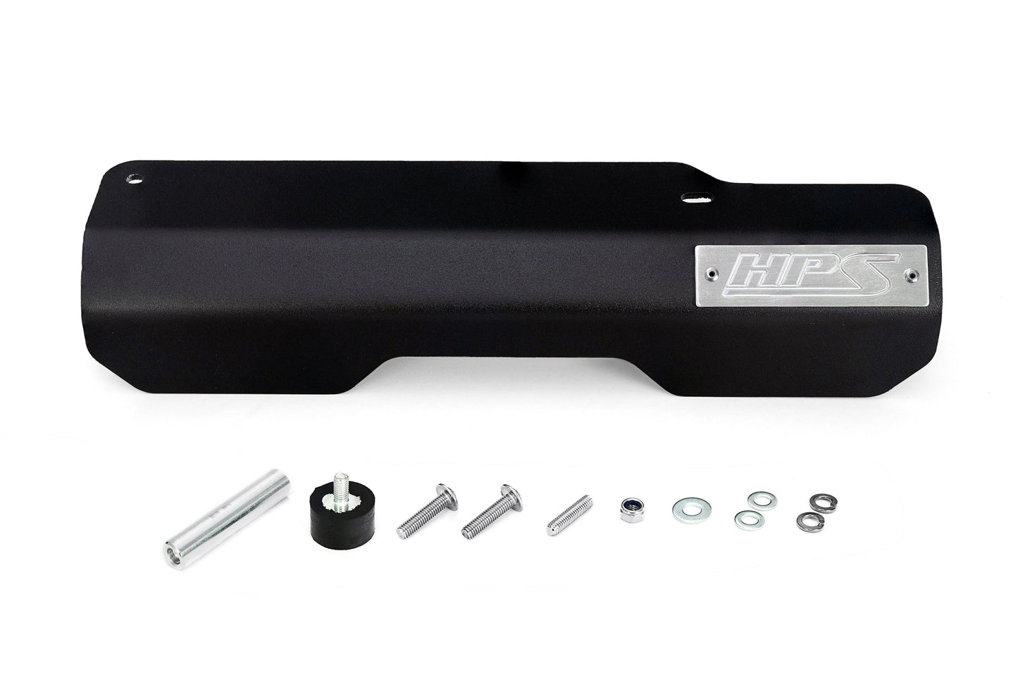 HPS Performance HPS Pulley Belt Cover Aluminum, 2022-2026 Subaru WRX VB 2.4L Turbo, 71-103