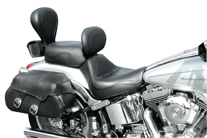 Mustang Motorcycle Mustang 00-07 Harley Softail Deuce Sissy Bar Pad (12 inch x 9 inch) - Black 79082 79082 Photo - Primary