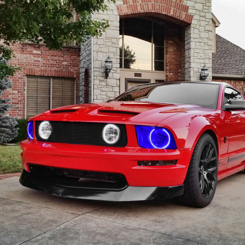 ORACLE Lighting Oracle Ford Mustang 05-09 Halo Kit - ColorSHIFT w/ BC1 Controller 2301-335 2301-335 Photo - lifestyle view