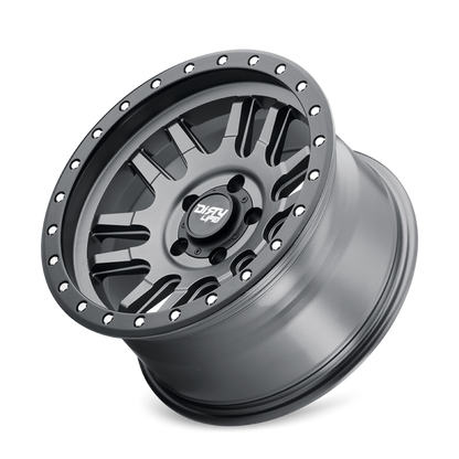 Dirty Life 9309 Canyon Pro 17x9/5x139.7 BP/0mm Offset/108.1mm Hub Satin Graphite Wheel - Beadlock 9309-7985MGT0 9309-7985MGT0 Photo - Primary