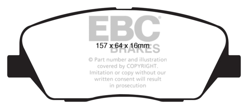 EBC Disc Brake Pad Set UD1385 Photo - Primary