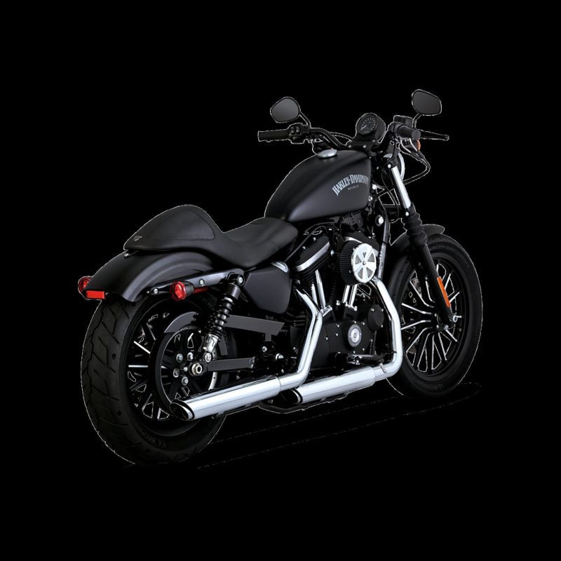 Vance and Hines 3 Twin Slash Slip-Ons Pcx Chr 16361