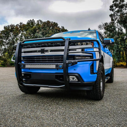 Westin 19-21 Chevy 1500 Sportsman X Grille Guard - Textured Black (Excl. 2019 Silverado LD) 40-33955 40-33955 Photo - Mounted