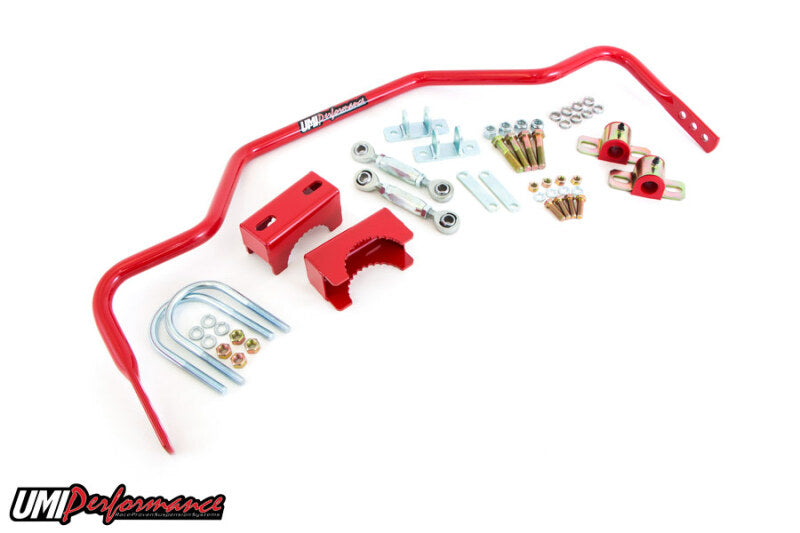 UMI Performance 78-88 GM G-Body 1in Tubular Rear Sway Bar Chassis Mounted Pro-Tour 3044-325-R 3044-325-R Photo - Primary