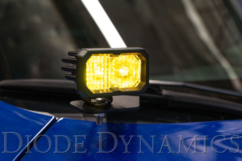 Diode Dynamics 15-21 Subaru WRX/STi Pro Stage Series 2in LED Ditch Light Kit - Yellow Combo DD6617 DD6617 User 5