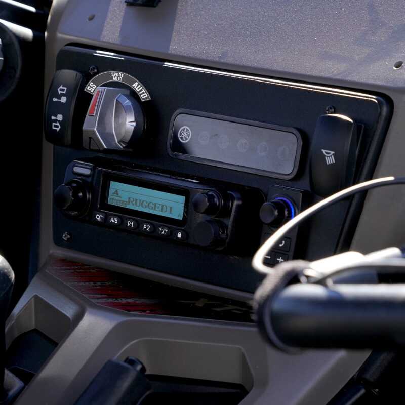 Rugged Radios 2024 Yamaha YXZ 1000R Kit w/ BTI and 2-Way Radio 696 PLUS Remote Head / G1 GMRS YXZ-696RS-G1-HK YXZ-696RS-G1-HK Photo - Primary