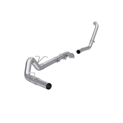 MBRP 03-07 Ford F-250/350 6.0L EC/CC Turbo Back Single Side (Stock Cat) - no Muffler S6206PLM S6206PLM Photo - Primary