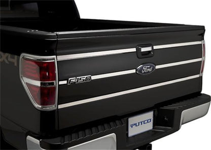 Putco Stainless Steel Tailgate Accent - 6 Pcs. (3 Horizontal Lines) 402702 Photo - Primary