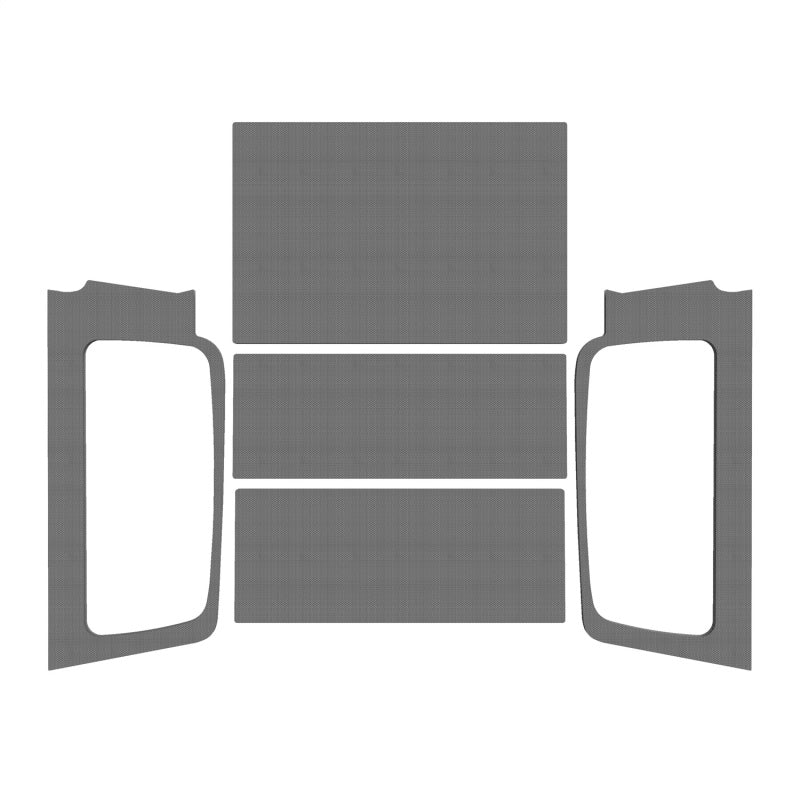 DEI 04-06 Jeep Wrangler LJ Unliminted Headliner Complete Kit - Gray 50603 50603 Photo - Primary