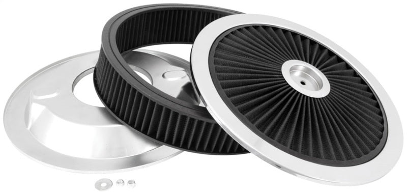 Spectre ExtraFlow HPR Air Cleaner Assembly 14in. x 3in. - Black 47621 47621 Photo - Unmounted