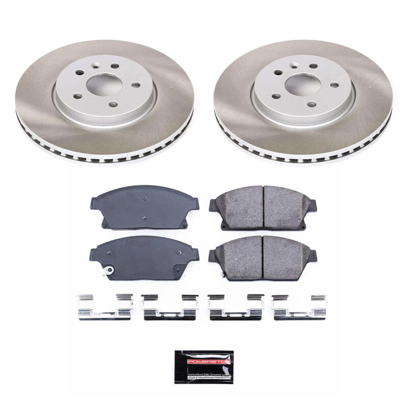 PowerStop Power Stop 13-17 Buick Encore Front Semi-Coated Rotor Kit SC6793 SC6793 Photo - Primary