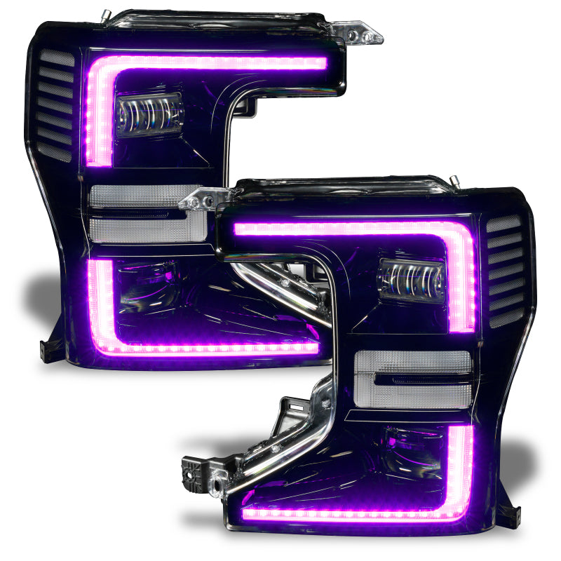 ORACLE Lighting Oracle 20-22 Ford F-250/350 Super Duty Dynamic ColorSHIFT Headlight DRL Upgrade Kit w/Switchback 1449-332 1449-332 User 1