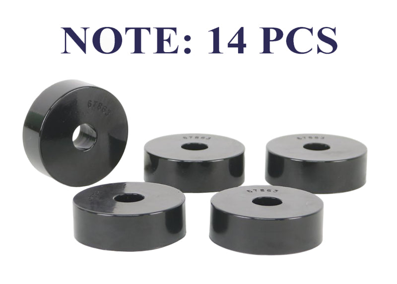 Whiteline Body Mount Bushing Jeep CJ5 59-73 W93478 W93478 Photo - Primary