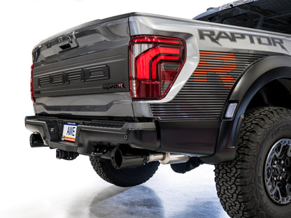 AWE Tuning AWE Gen 3 Raptor R SwitchPath Exhaust - Diamond Black Tips 3025-33852 3025-33852 Photo - Mounted