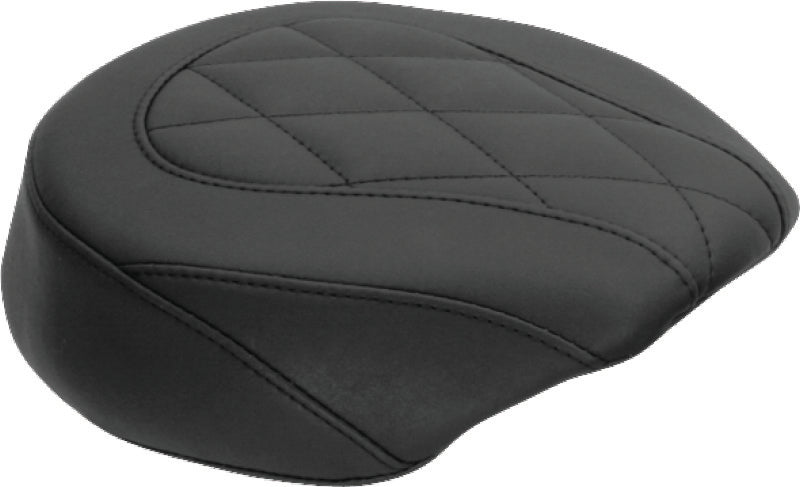 Mustang Motorcycle Mustang 04-21 Harley Wide Tripper Passenger Seat Diamond Stitch - Black 76729 76729 Photo - Primary