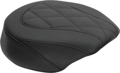 Mustang Motorcycle Mustang 04-21 Harley Wide Tripper Passenger Seat Diamond Stitch - Black 76729 76729 Photo - Primary