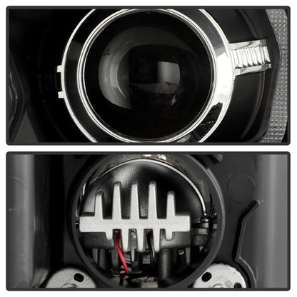 SPYDER Honda Civic 16-20 LED Model High-Power LED Module Headlights - Black (PRO-YD-HC16LEDAP-SEQGR-BK) 5088932 5088932 User 2
