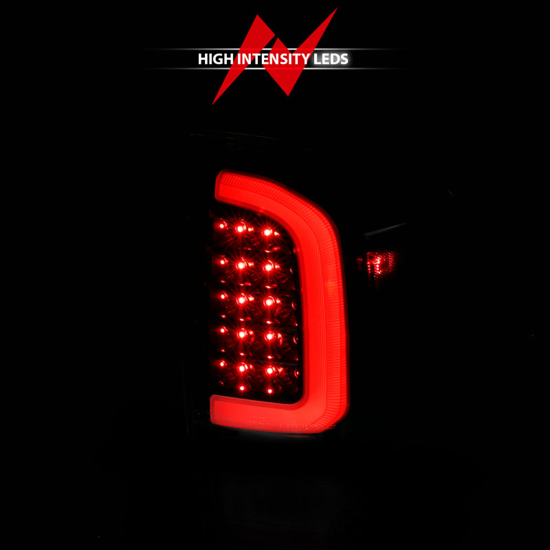 ANZO 16-21 Toyota Tacoma LED Tail Lights - w/ Light Bar Sequential Black Housing & Clear Lens 311400 311400 User 5
