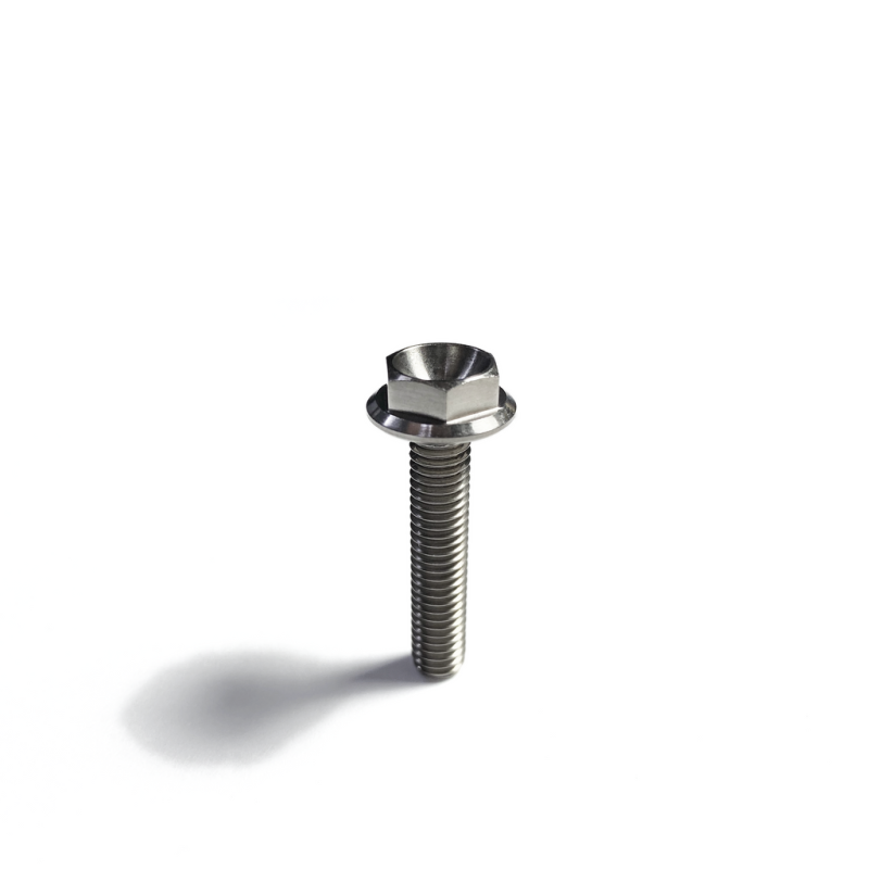 Ticon Industries Titanium Bolt Flanged M5x15x.8TP 8mm 6pt Head Drilled 126-00312-0515 126-00312-0515 User 1
