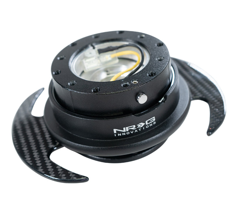 NRG Quick Release Kit- Black Body/Carbon Fiber Ring SRK-650CF Photo - Primary