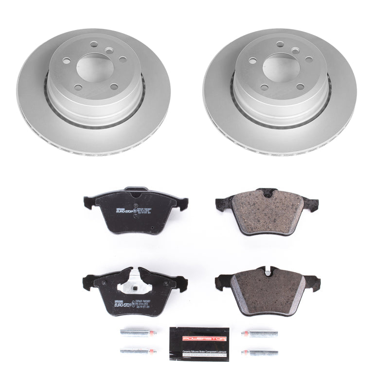 Power Stop 07-08 Jaguar S-Type Front Euro-Stop Brake Kit ESK5638 ESK5638 Photo - Primary