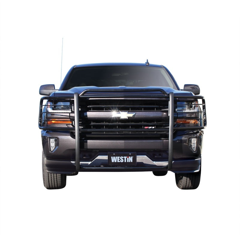 Westin 2016-2018 Chevrolet Silverado 1500 Sportsman Grille Guard - Black 40-3875 40-3875 Photo - Mounted