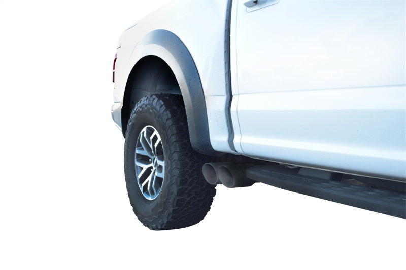 Gibson 17-19 Ford F-150 Raptor 3.5L 3in Cat-Back Super Truck Exhaust - Black Elite 69549-B 69549-B Photo - Mounted