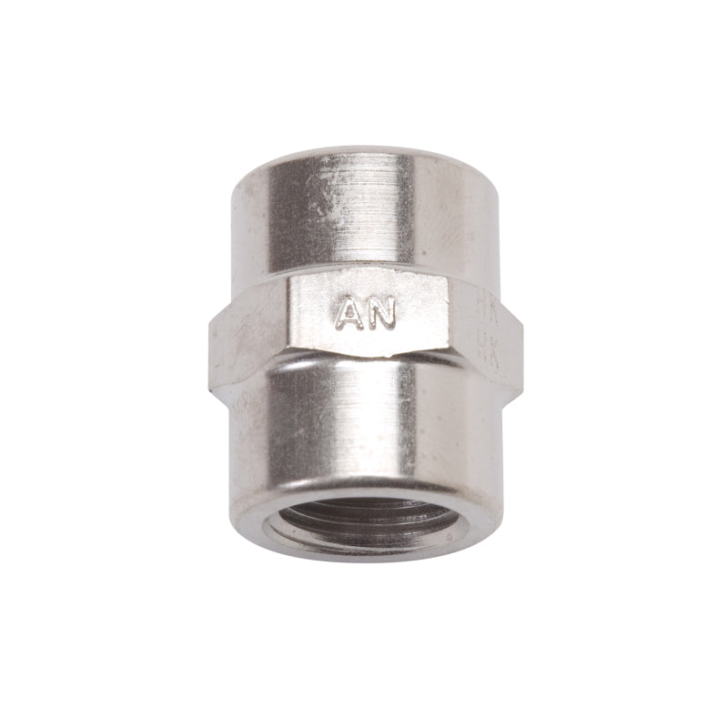 Russell 3/8 inch Female Pipe Couple (Endura Finish) 661461 Photo - Primary