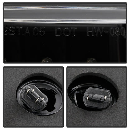 SPYDER Xtune Scion Xb 08-10 LED Tail Lights Black ALT-ON-TSXB08-LED-BK 5013156 5013156 Photo - Unmounted