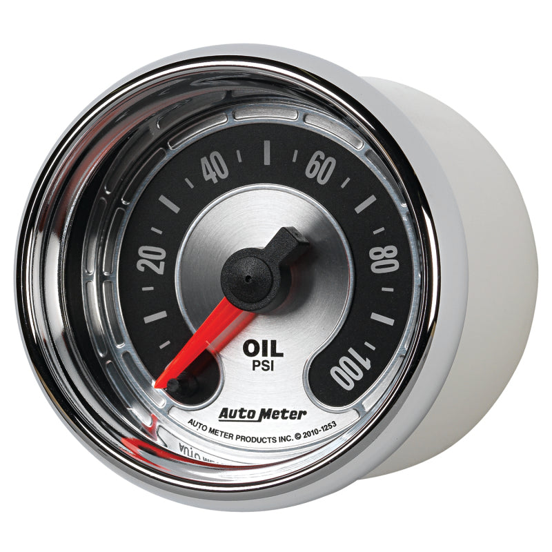 Autometer 2-1/16" Oil Pressure, 0-100 Psi, Stepper Motor, American Muscle 1253 User 2