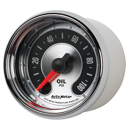 Autometer 2-1/16" Oil Pressure, 0-100 Psi, Stepper Motor, American Muscle 1253 User 2