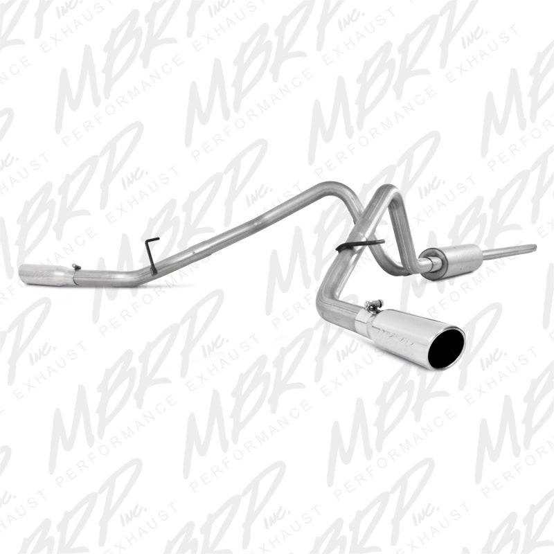 MBRP 2004-2008 Ford F150 4.6/5.4L EC/CC-SB Cat Back Dual Split Side S5204AL Photo - Primary