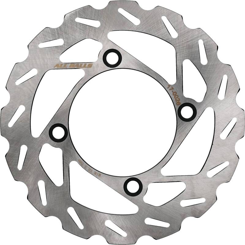 All Balls Racing 09-14 Yamaha YFM550 Grizzly Brake Disc Front 18-0026 18-0026 Photo - Primary