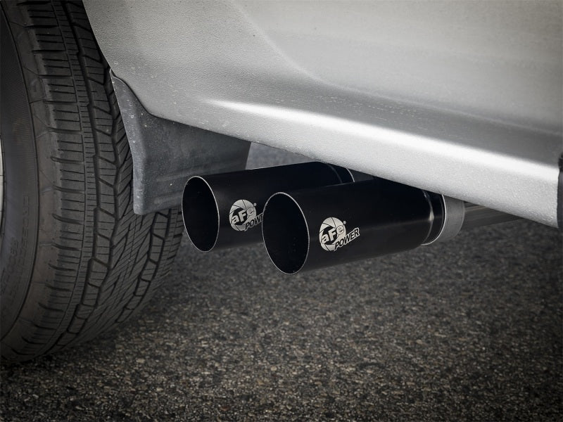 aFe Cat-Back Exhaust, Rebel Series 3in to 2-1/2in, 409 Stainless Steel 49-44098-B Photo - Mounted