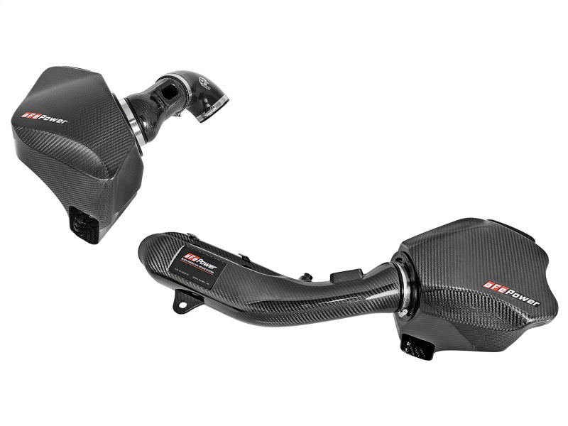 aFe Cold Air Intake System w/ PRO DRY S Black Series Momentum Carbon Fiber 51-76305-CF Photo - Primary