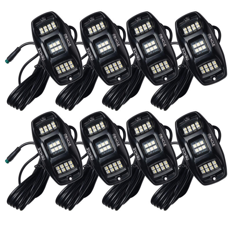 ORACLE Lighting Oracle Underbody RGB+W Wheel Well Rock Light Kit - 8 PCS - ColorSHIFT 5895-339-8 5895-339-8 Photo - out of package