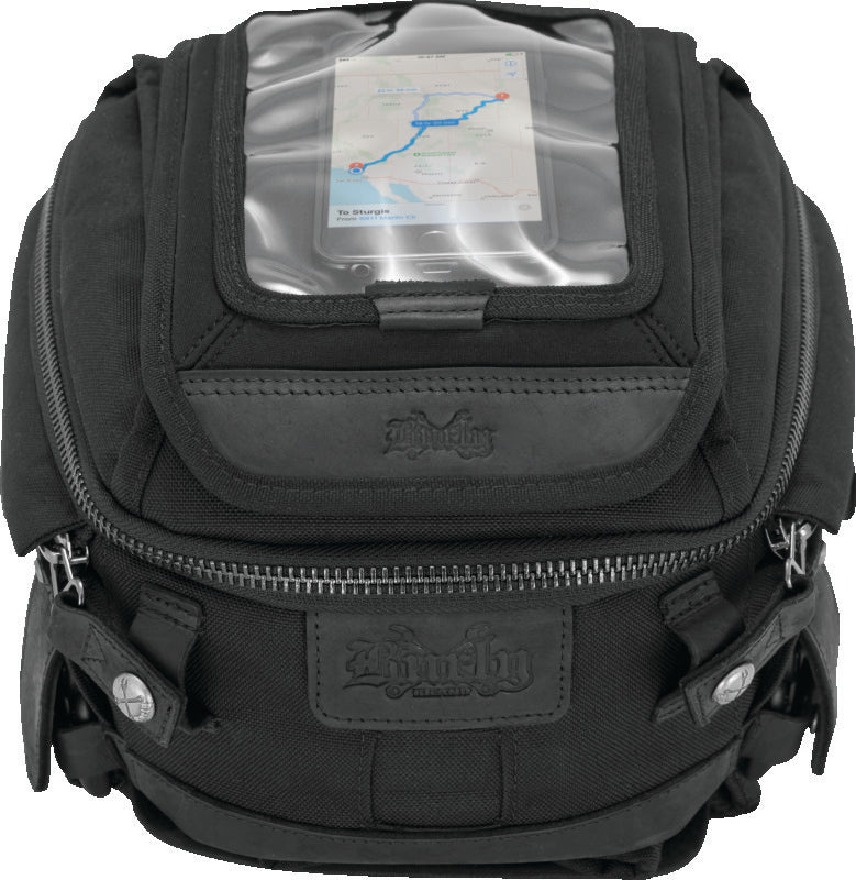 Burly Brand Voyager Tank/Tail Bag - Black B15-1010B B15-1010B User 1