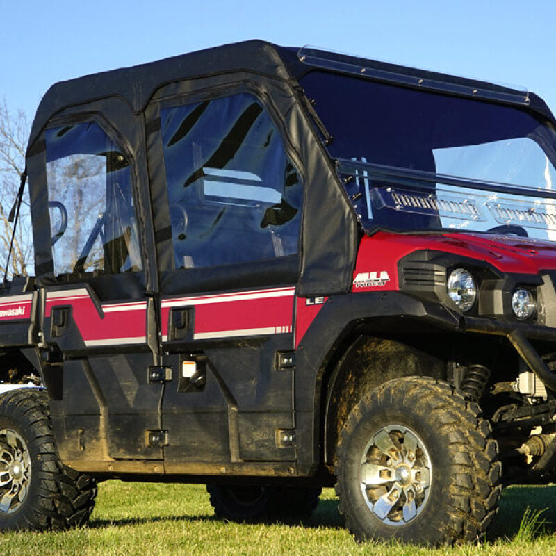 Seizmik 15+ Kawasaki Mule PRO-DXT/FXT Soft Upper Door Kit 51-20989 51-20989 Photo - Primary