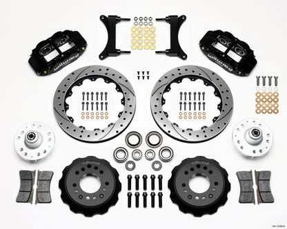 Wilwood Narrow Superlite 6R Front Hub Kit 12.88in Drilled 79-87 GM G Body 140-12298-D 140-12298-D Photo - Primary