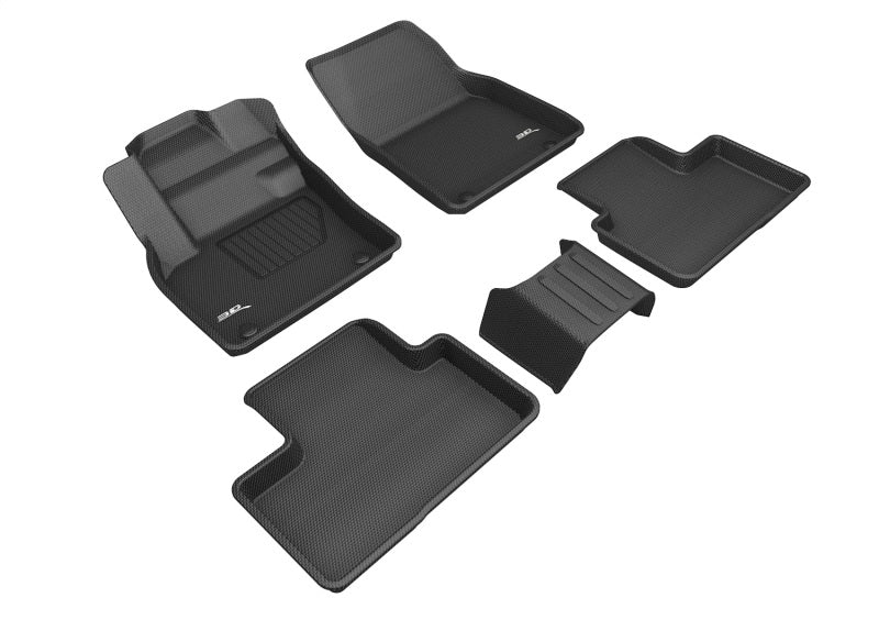 3D MAXpider 2019-2021 Volvo XC40 Kagu 1st & 2nd Row Floormat - Black L1VV03001509 L1VV03001509 Photo - Primary