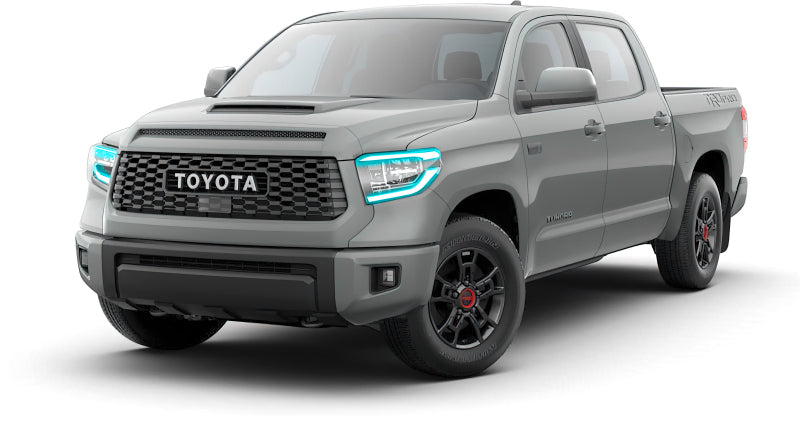 ORACLE Lighting Oracle 18-21 Toyota Tundra Dynamic ColorSHIFT Headlight DRL Upgrade Kit 1461-332 1461-332 Photo - Mounted
