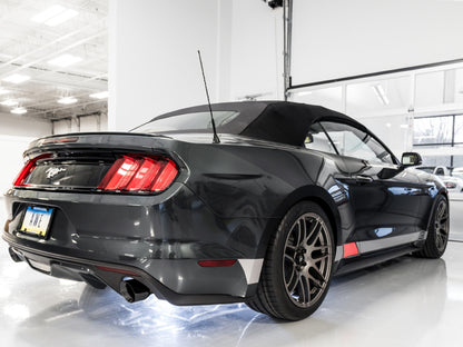 AWE Tuning S550 Mustang EcoBoost Axle-back Exhaust - Touring Edition (Diamond Black Tips) 3015-33086 3015-33086 Photo - out of package