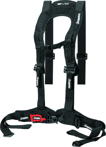 DragonFire Racing Harness Evo Blk 520761 520761 Photo - Primary