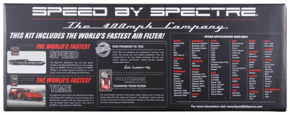 Spectre 99-07 GM Truck V8-4.8/5.3/6.0L F/I Air Intake Kit - Clear Anodized w/Red Filter 9900 9900 Photo - in package