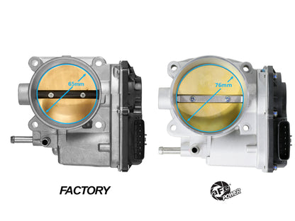 aFe POWER 03-09 Toyota 4Runner V6 4.0L / 10-14 Toyota FJ Cruiser V6 4.0L 76mm Billet Throttle Body 46-39103 46-39103 Photo - Unmounted