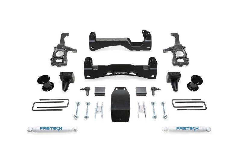 Fabtech 6? Basic System w/ Front Stock Coilovers Spacers & Rear Performance K2194 Photo - Primary