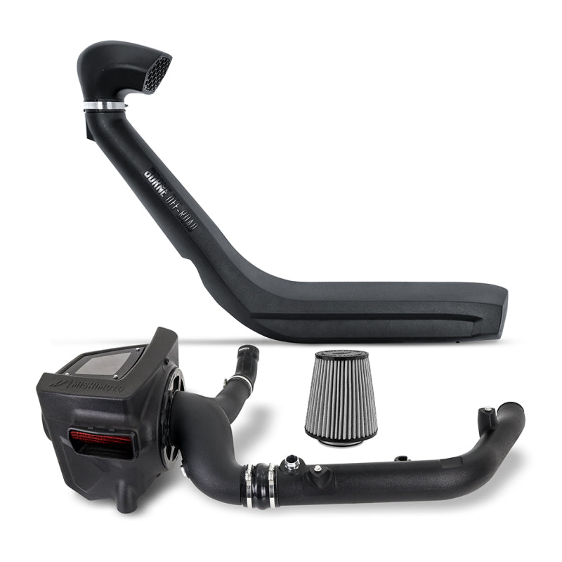 Mishimoto 2021+ Bronco 2.7L Intake/Snorkel Bundle - Dry Washable Filter MMB-BR27-21DW MMB-BR27-21DW Photo - Primary